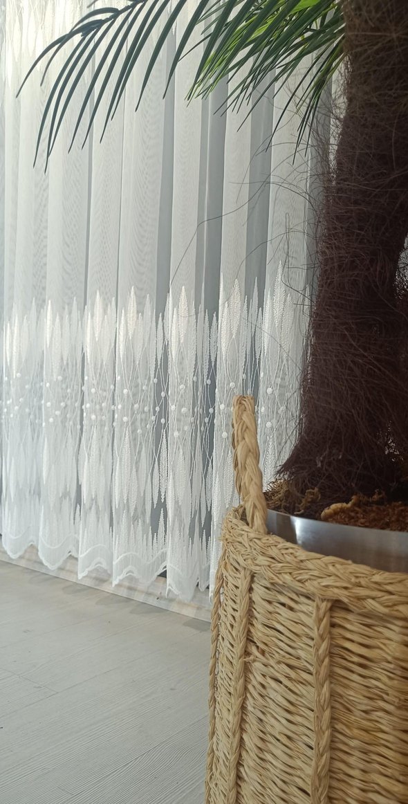 metresi 255 tl tül perde - Görsel 2