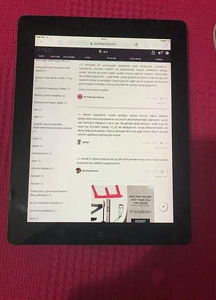 İpad2 tablet bilgisayar