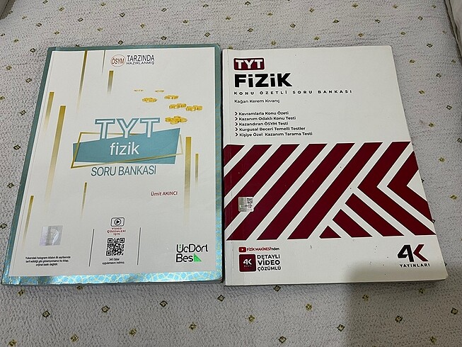 TYT fizik test kitabı