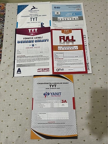 TYT deneme sınavı
