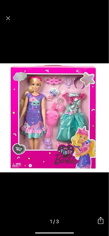 My first Barbie