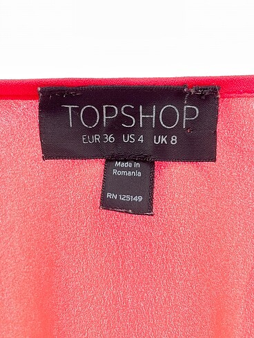 36 Beden pembe Renk Topshop Bluz %70 İndirimli.