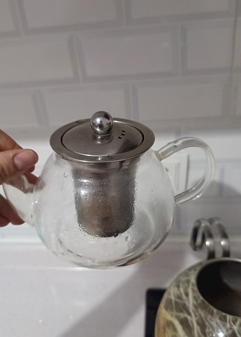 Cam ve Camel Renkli Çaydanlık - Görsel 2