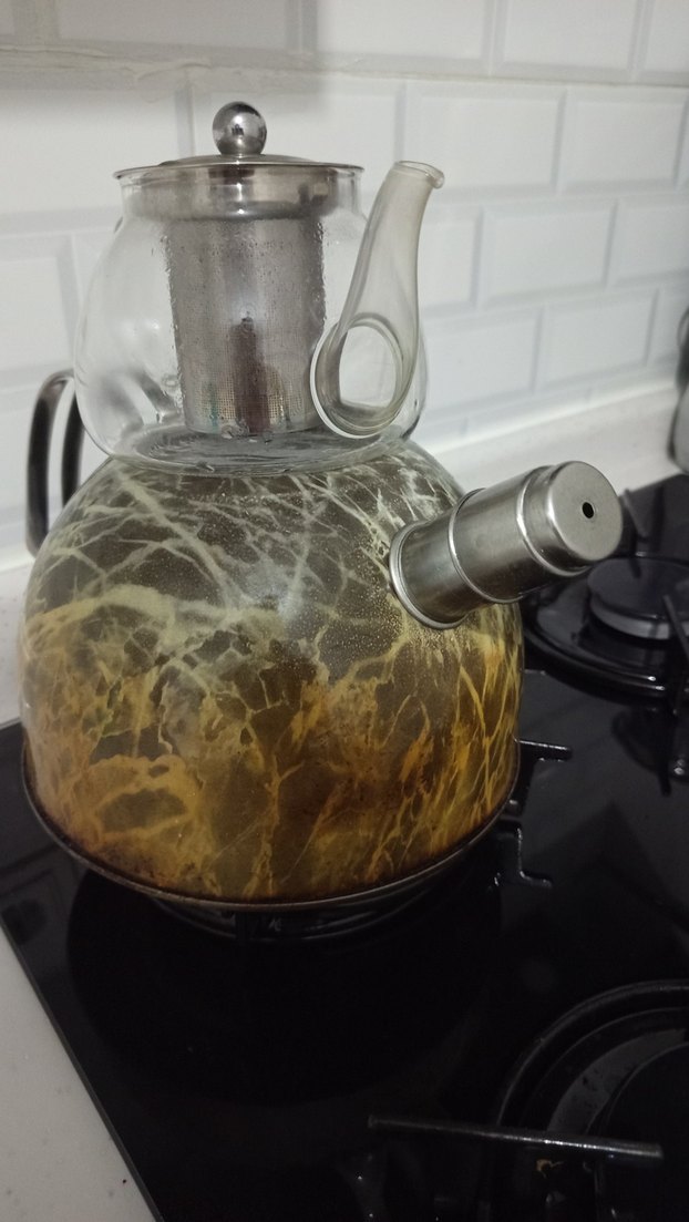 Cam ve Camel Renkli Çaydanlık - Görsel 4