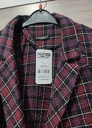 Ekose ceket - Görsel 3