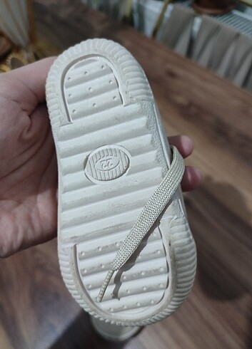 Krem renkli bebek ayakkabısı - Görsel 5