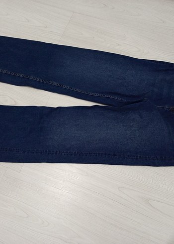 Diğer Koyu Lacivert Denim Jean