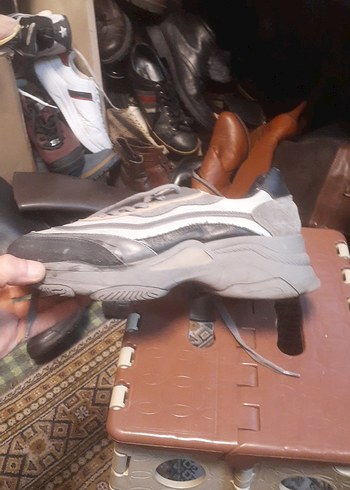 Gri Spor Erkek Sneakers - Görsel 2