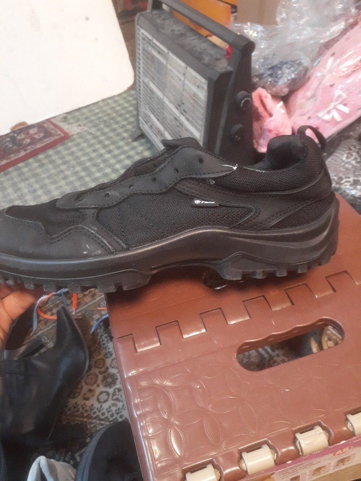 Siyah  Spor Ayakkabı Velcro Bantlı - Görsel 2