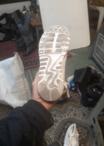 Beyaz Bağcıklı Kadın Spor Ayakkabı - Görsel 5