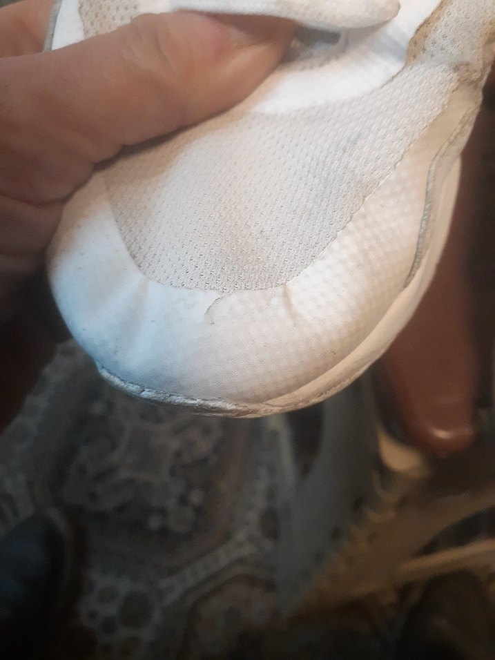 Beyaz Bağcıklı Kadın Spor Ayakkabı - Görsel 2