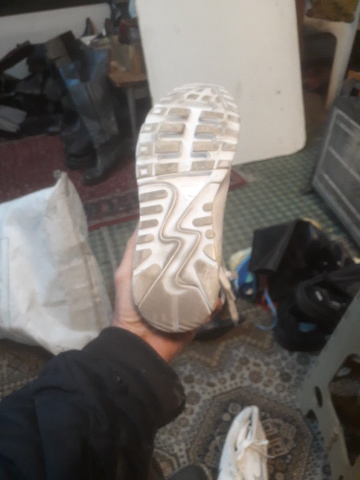 Beyaz Bağcıklı Kadın Spor Ayakkabı - Görsel 5