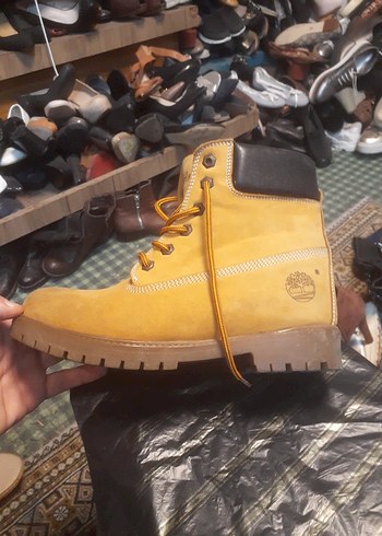 Sarı Bağcıklı Erkek Kauçuk Bot - Görsel 2