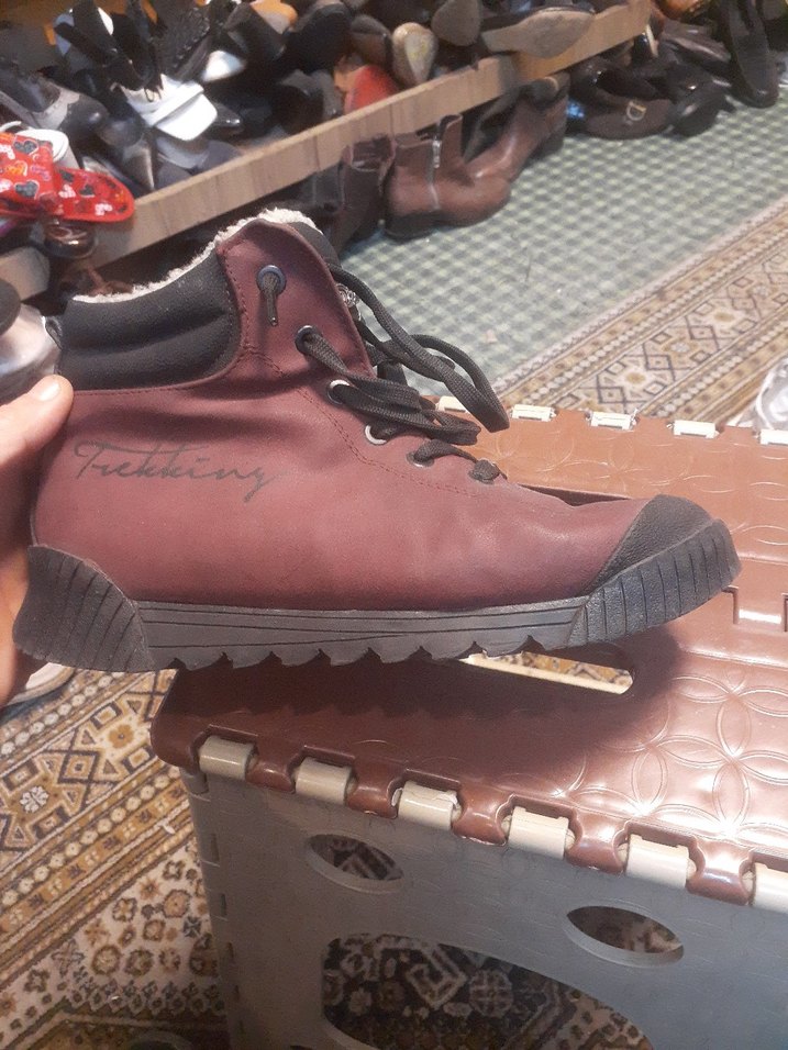 Kahverengi Tokalı Erkek Kauçuk Bot - Görsel 3