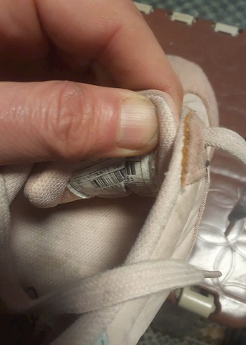 Bej Dolgu Topuklu Kadın Spor Ayakkabı - Görsel 5