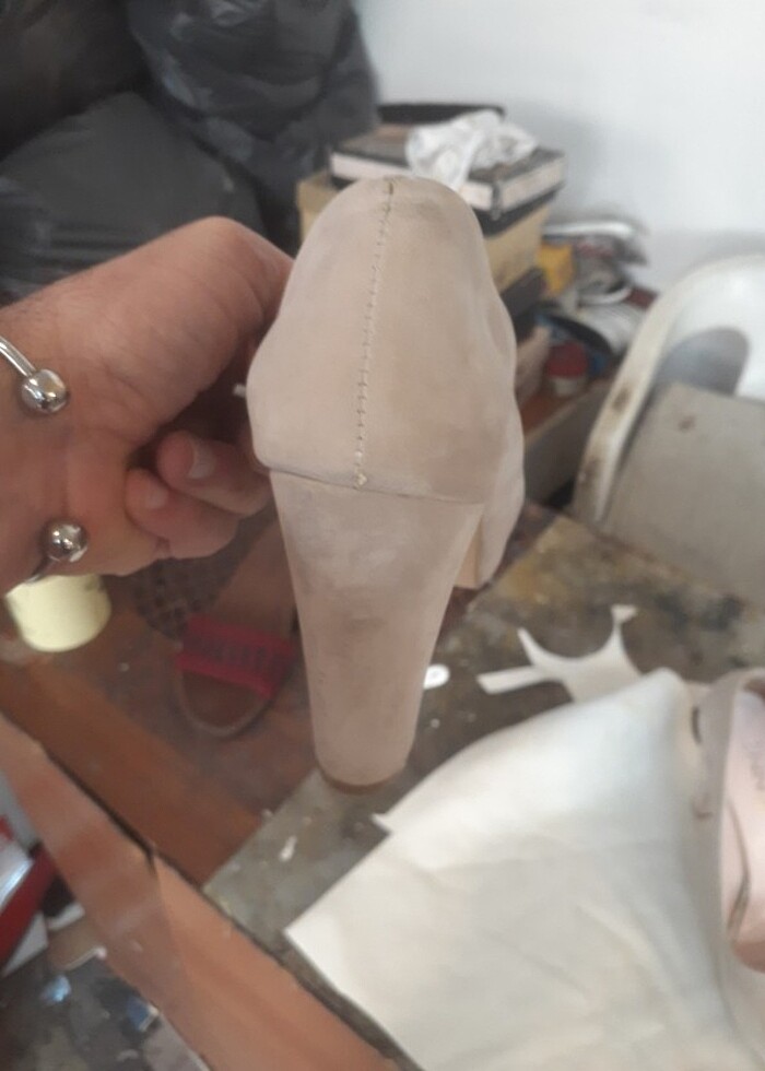 Bayan platform ayakkabı - Görsel 2