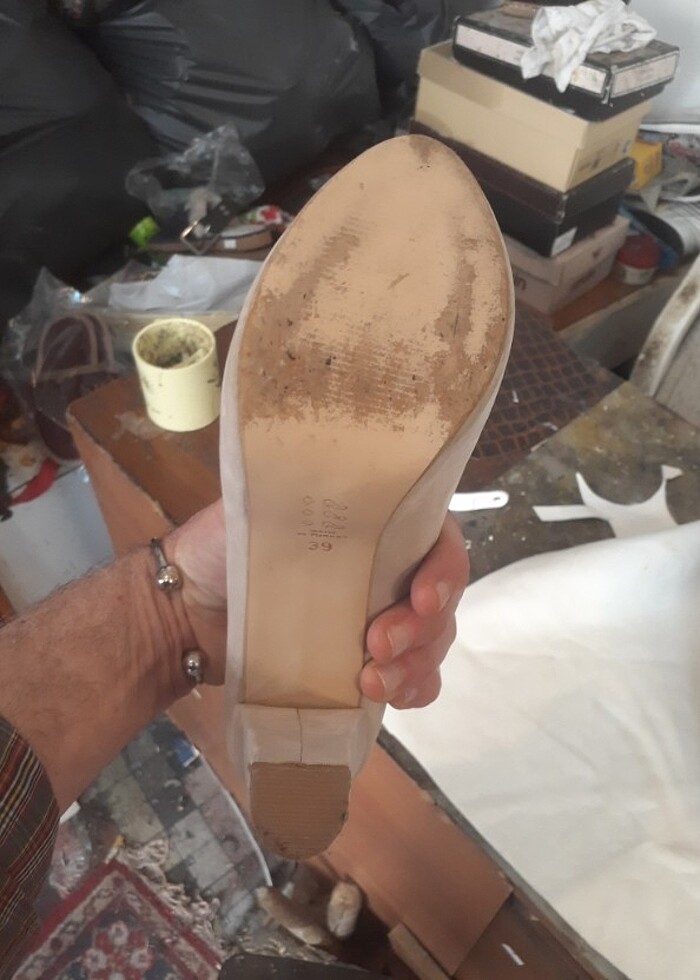 Bayan platform ayakkabı - Görsel 4