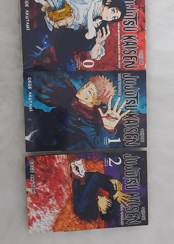 Jujutsu Kaisen Manga Seti 3 Cilt