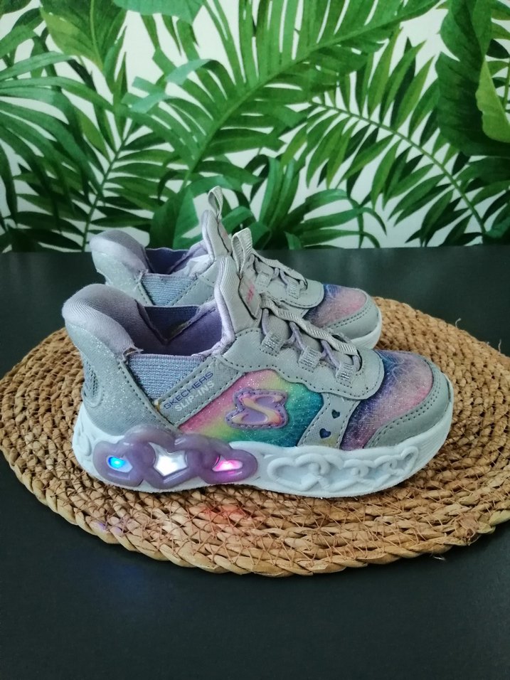 Mor Bağcıklı Kız Çocuk Spor Ayakkabı - Görsel 5