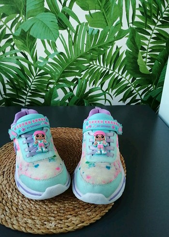 Kızlar için Renkli Bağcıksız Spor Ayakkabı - Görsel 2