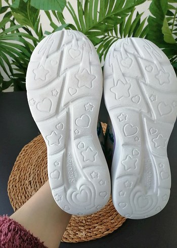 Kızlar için Renkli Bağcıksız Spor Ayakkabı - Görsel 7