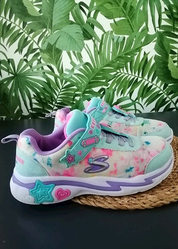 Kızlar için Renkli Bağcıksız Spor Ayakkabı - Görsel 10