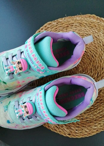 Kızlar için Renkli Bağcıksız Spor Ayakkabı - Görsel 3