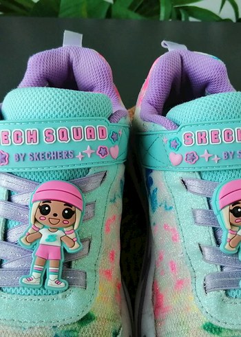 Kızlar için Renkli Bağcıksız Spor Ayakkabı - Görsel 4