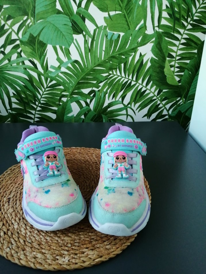 Kızlar için Renkli Bağcıksız Spor Ayakkabı - Görsel 2