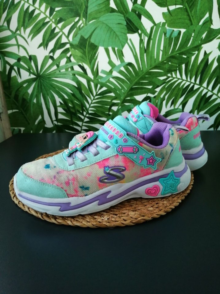 Kızlar için Renkli Bağcıksız Spor Ayakkabı - Görsel 5