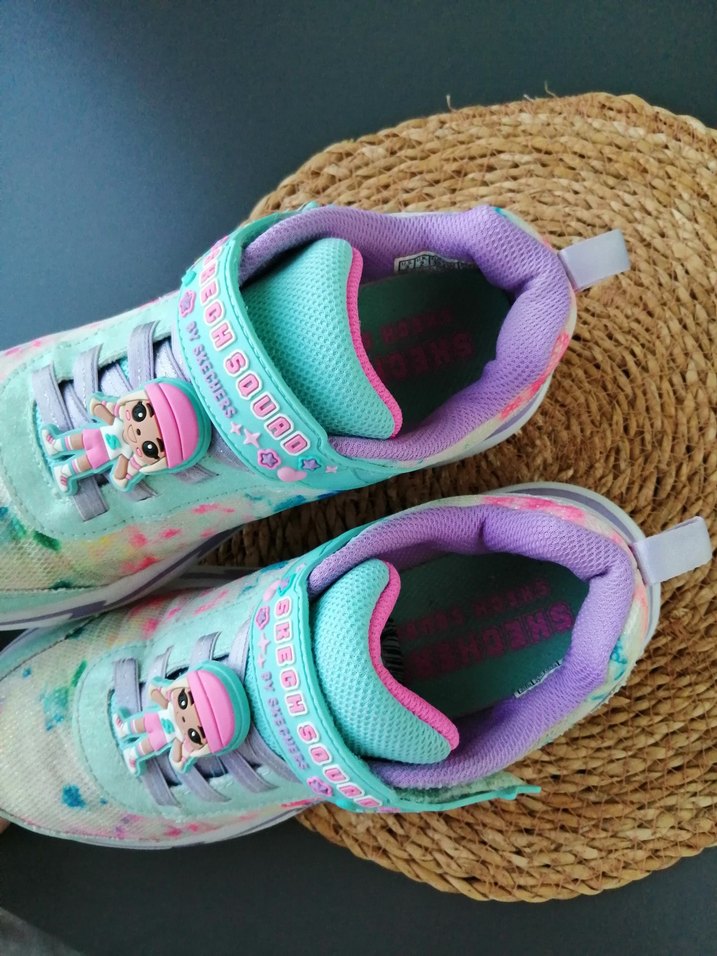 Kızlar için Renkli Bağcıksız Spor Ayakkabı - Görsel 3