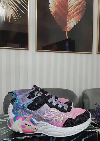 Skechers Unicorn Dreams Kız Çocuk Sneaker - Görsel 4