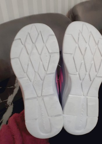 Kız Çocuk Renkli Bağcıklı Spor Ayakkabı - Görsel 10