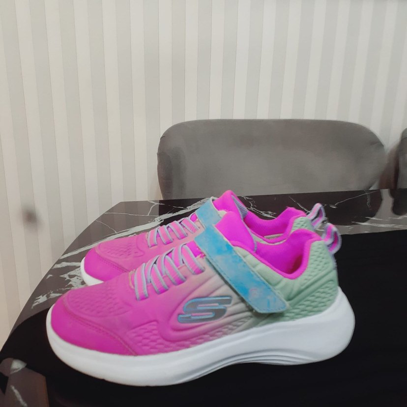 Kız Çocuk Renkli Bağcıksız Spor Ayakkabı - Görsel 2