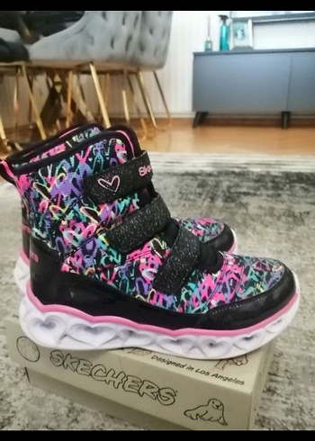 Kız Çocuk Renkli Tie-Dye Spor Ayakkabı - Görsel 4