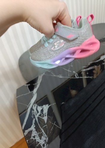 Kız Çocuk Çok Renkli Bağcıksız Spor Ayakkabı - Görsel 4