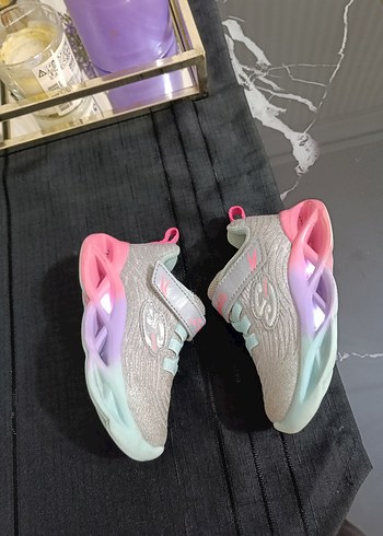 Kız Çocuk Çok Renkli Bağcıksız Spor Ayakkabı - Görsel 3