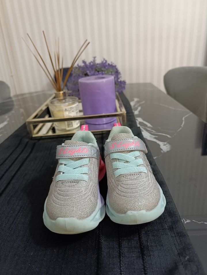 Kız Çocuk Çok Renkli Bağcıksız Spor Ayakkabı - Görsel 2