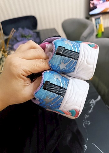 Kız Çocuk Renkli Bağcıklı Spor Ayakkabı - Görsel 10