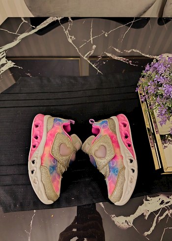 Kız Çocuk Çok Renkli Bağcıksız Spor Ayakkabı - Görsel 7