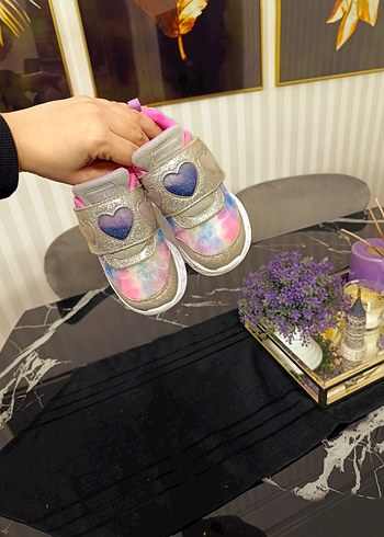 Kız Çocuk Çok Renkli Bağcıksız Spor Ayakkabı - Görsel 4