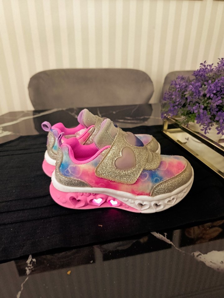 Kız Çocuk Çok Renkli Bağcıksız Spor Ayakkabı - Görsel 2