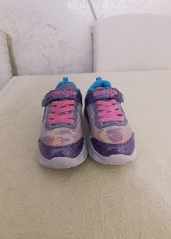 Kız Çocuk Renkli Parlak Spor Ayakkabı - Görsel 2