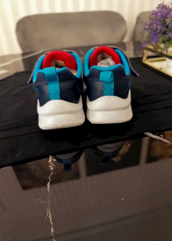 Erkek Çocuk Mavi Spor Ayakkabı Velcro - Görsel 2