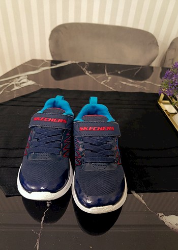 Erkek Çocuk Mavi Spor Ayakkabı Velcro - Görsel 6