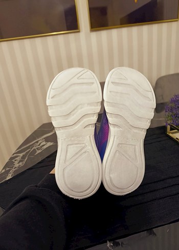 Kızlar için Renkli Bağcıksız Spor Ayakkabı - Görsel 6