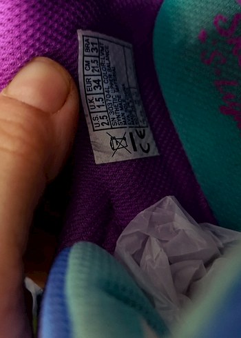 Kızlar için Renkli Bağcıksız Spor Ayakkabı - Görsel 5