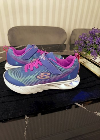 Kızlar için Renkli Bağcıksız Spor Ayakkabı - Görsel 9