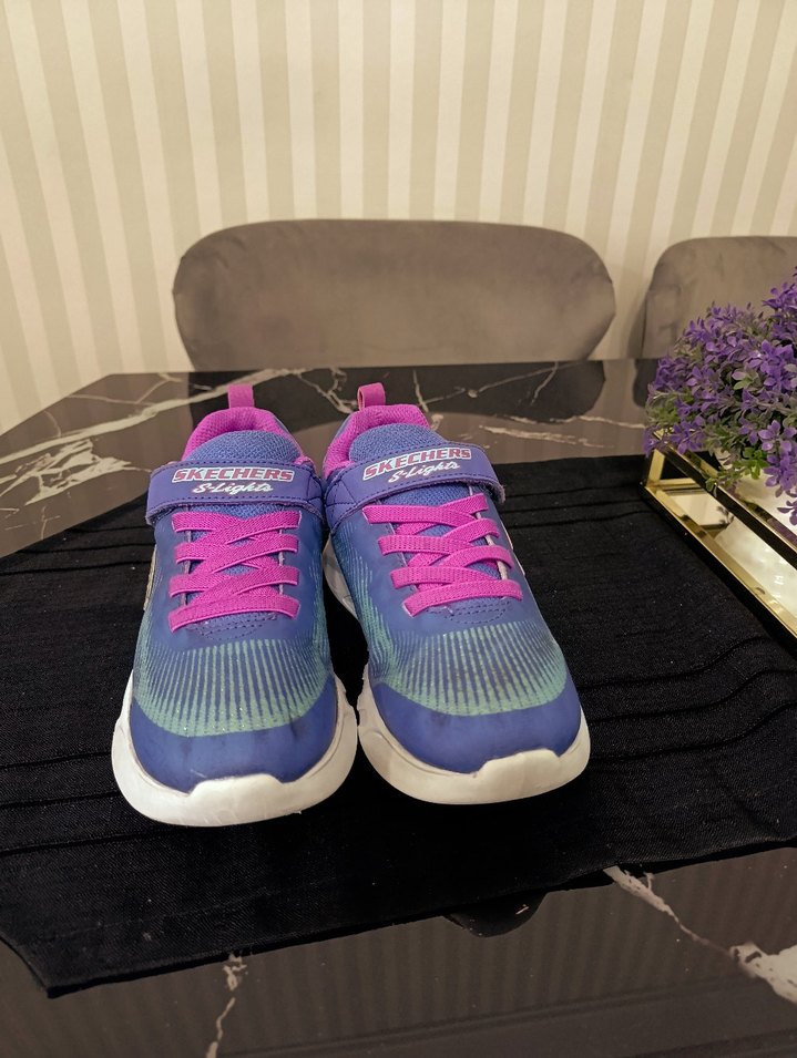 Kızlar için Renkli Bağcıksız Spor Ayakkabı - Görsel 2