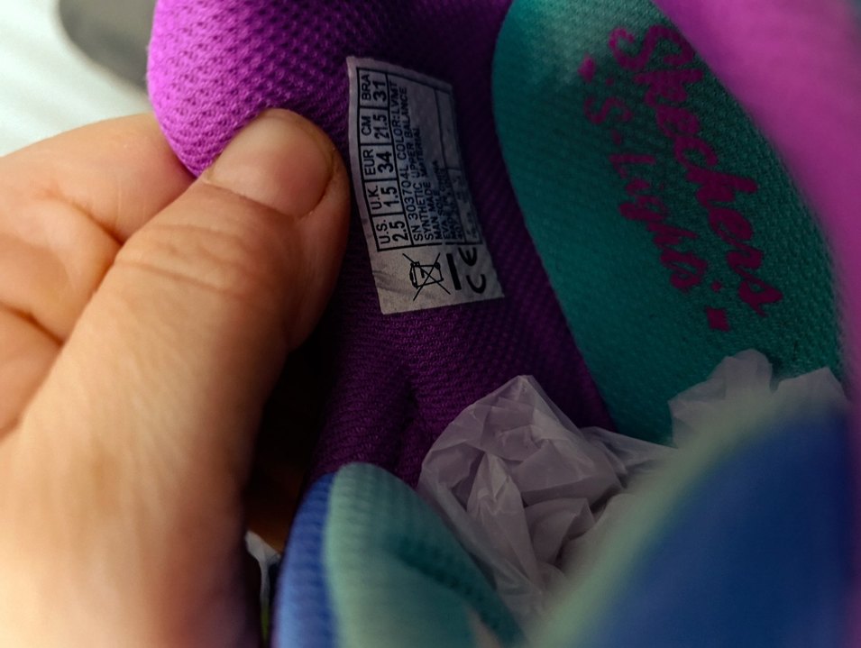 Kızlar için Renkli Bağcıksız Spor Ayakkabı - Görsel 5